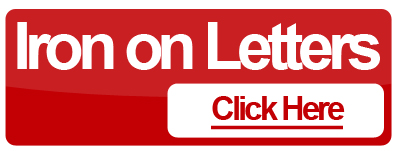 iron on letters